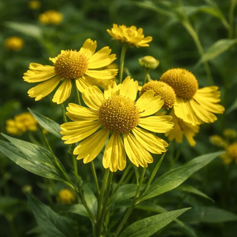 Hélénie automnale ( Helenium autumnale )