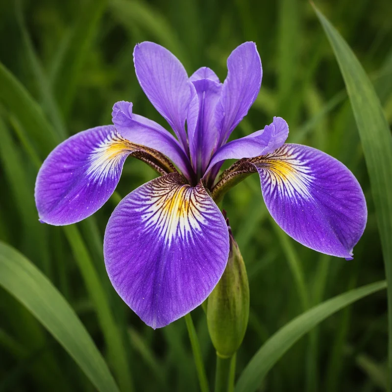 Iris versicolore ( Iris versicolor )