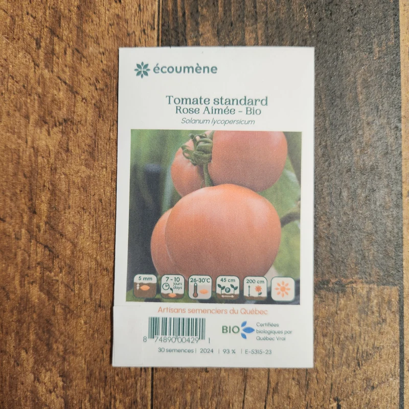 Tomate ‘Rose Aimée’ ( Solanum lycopersicum )