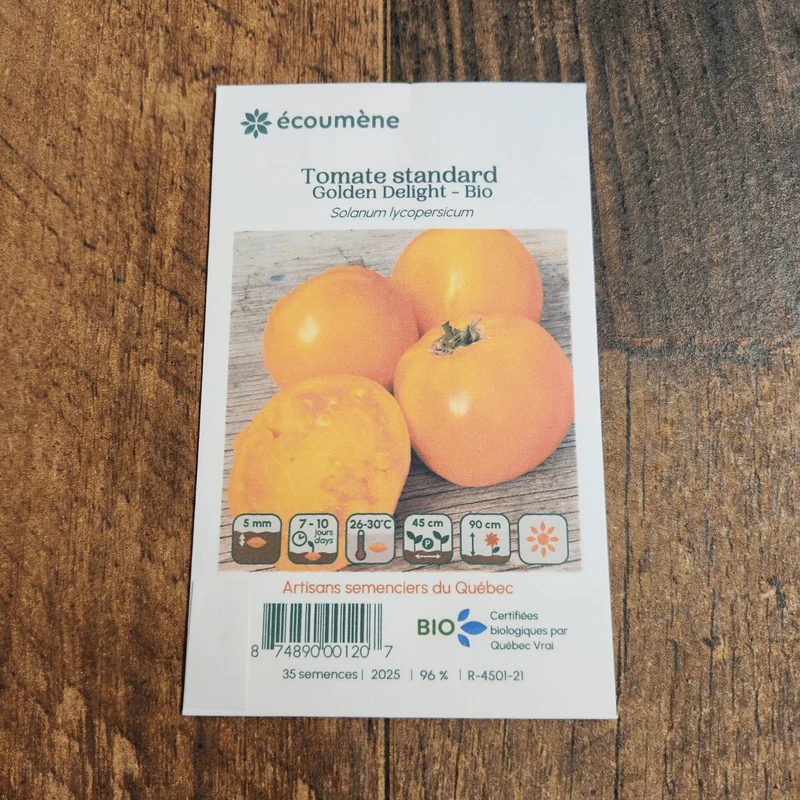 Tomate ‘Golden Delight’ ( Solanum lycopersicum )