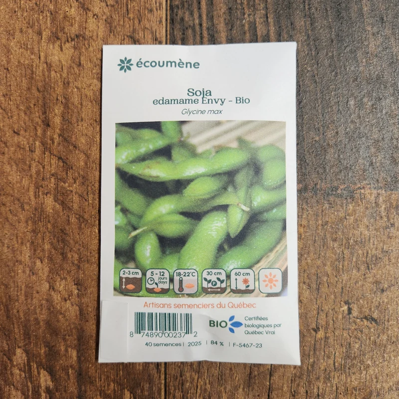 Soja edamame ‘Envy’ ( Glycine max )
