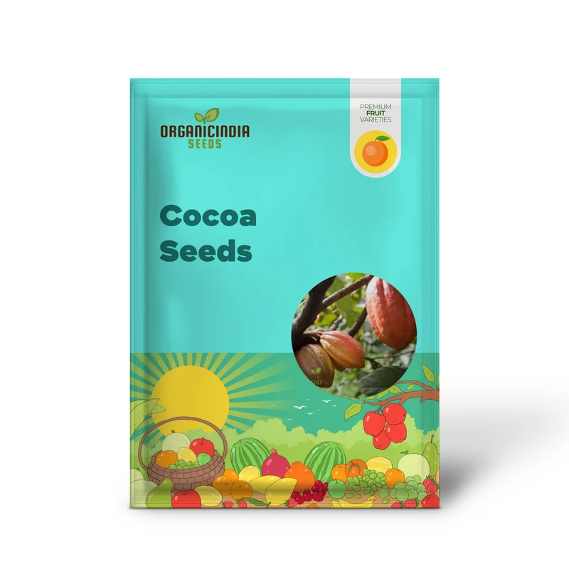 Cocoa Fruit Seeds for Gardening Enthusiasts - Premium Quality Seeds