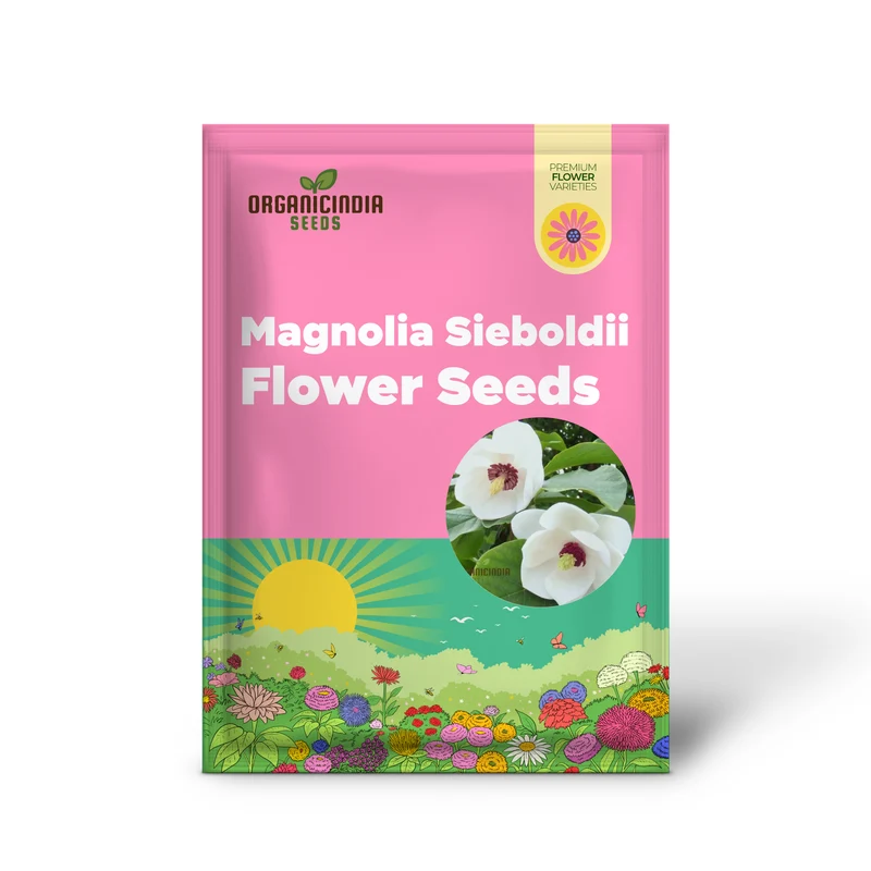 Magnolia Sieboldii Flower Seeds for Planting, Premium Seeds for Gardening