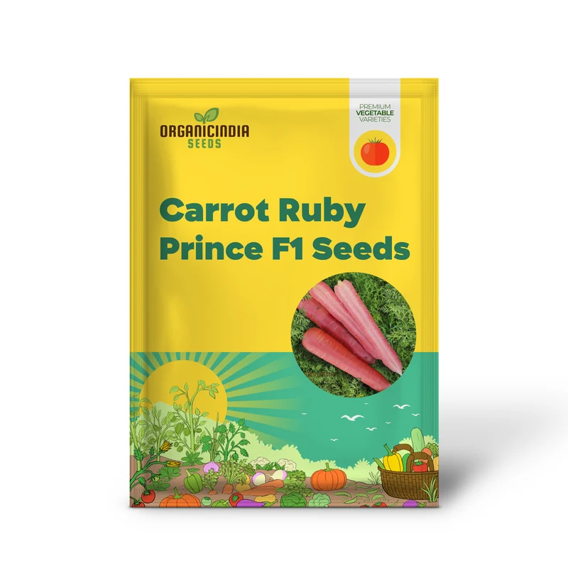 CARROT RUBY PRINCE F1 Seeds for Planting, Your Gardening Needs