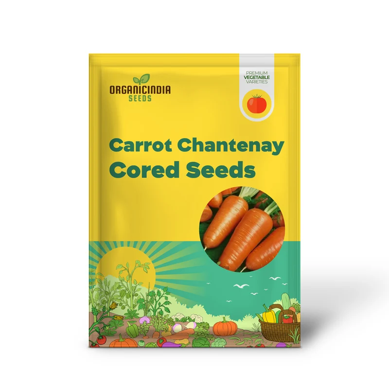 CARROT CHANTENAY RED CORED 2 Seeds for Your Gardening Needs