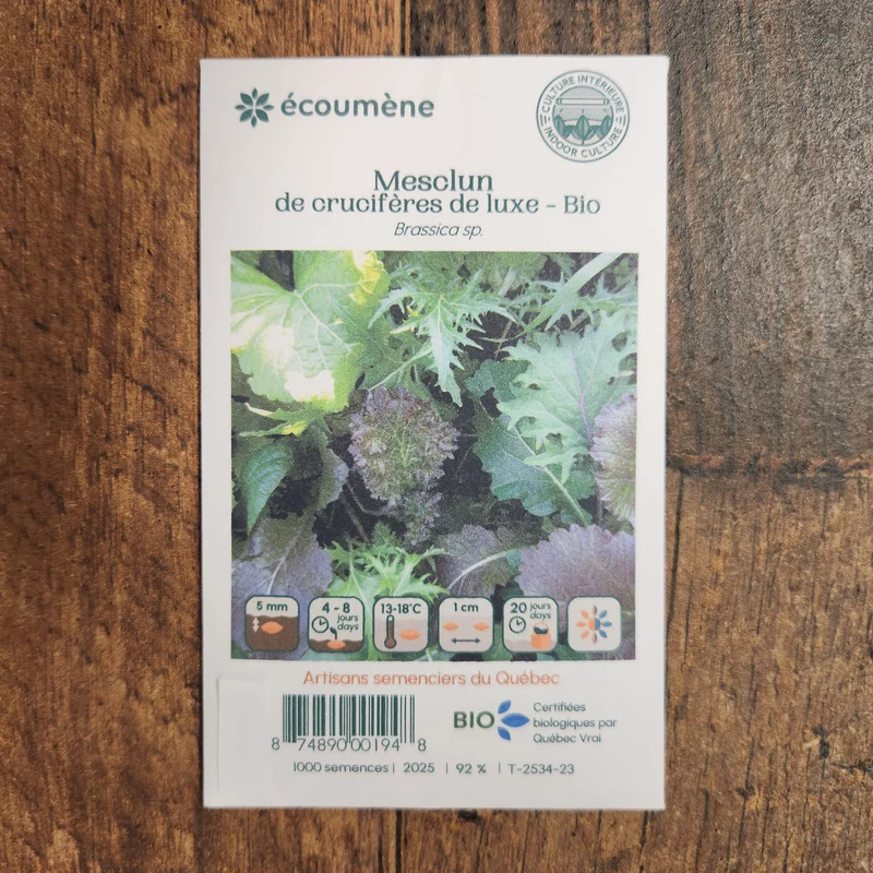 Mesclun de Crucifères de luxe