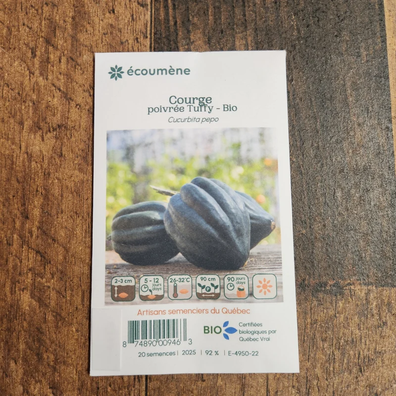 Courge poivrée ‘Tuffy’ ( Cucurbita pepo )