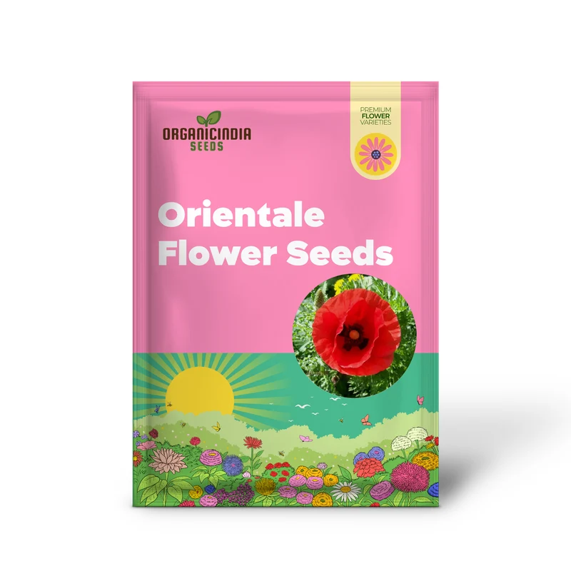 PAPAVER ORIENTALE 'NEW HYBRIDS' Seeds for Exquisite Garden Blooms - Premium Quality Seeds for Your Gardening Delight