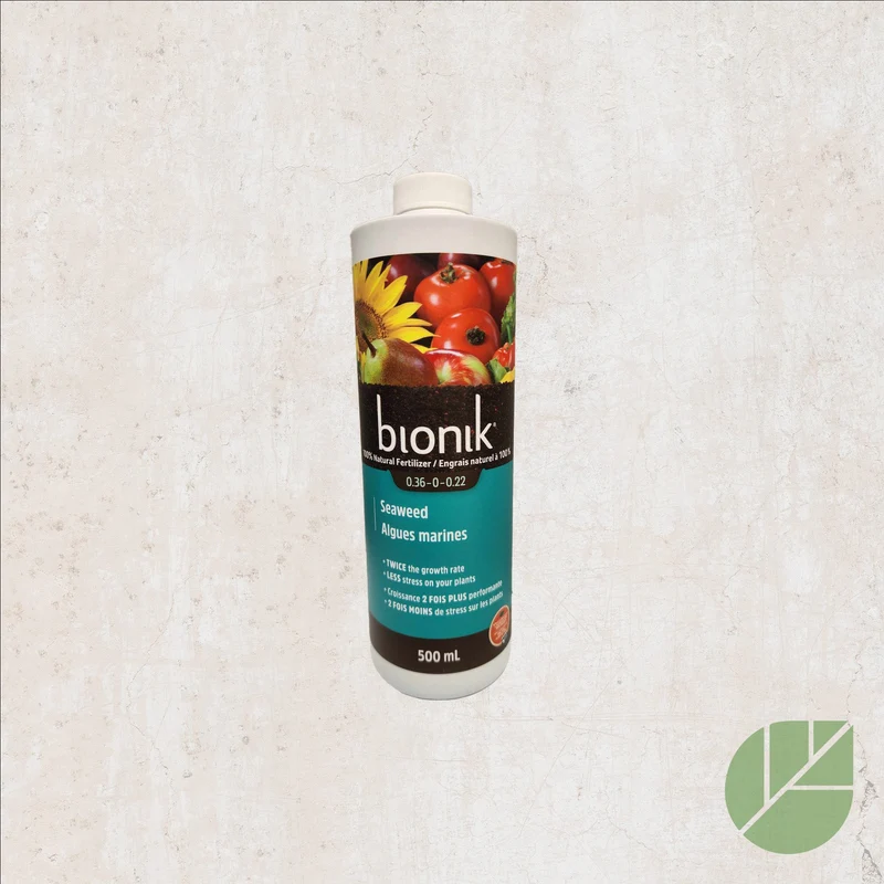 Engrais aux algues marines Bionik 0.36-0-0.22