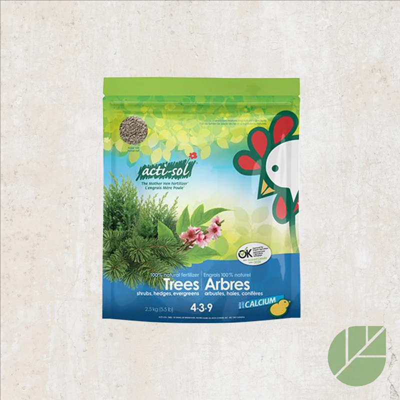 Acti-Sol Engrais 100% Naturel – Arbres, Arbustes, Haies et Conifères 4-3-9