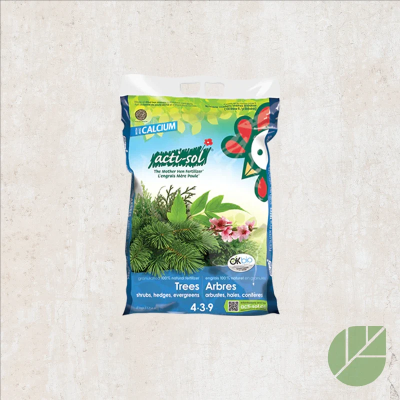 Acti-Sol Engrais 100% Naturel – Arbres, Arbustes, Haies et Conifères 4-3-9
