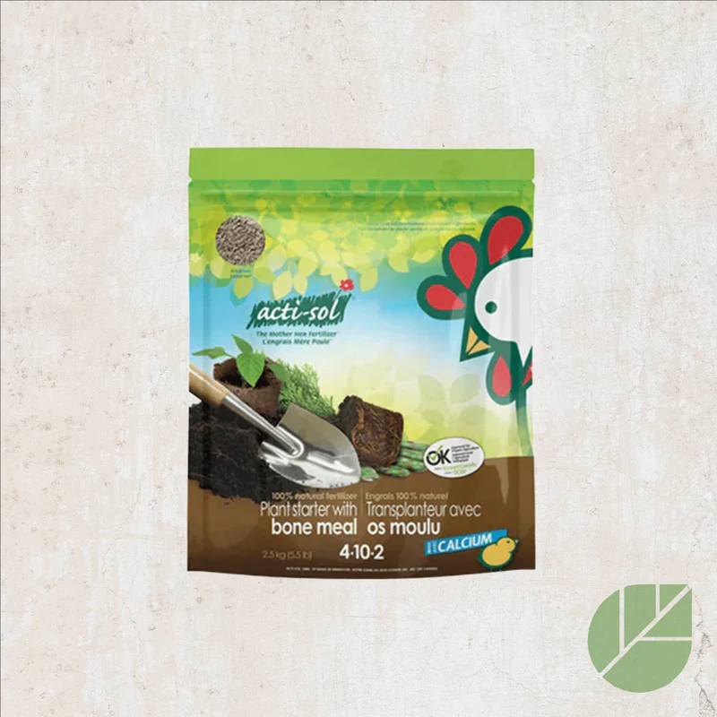 Acti-Sol Engrais Naturel 100% – Transplanteur avec Os Moulu 4-10-2
