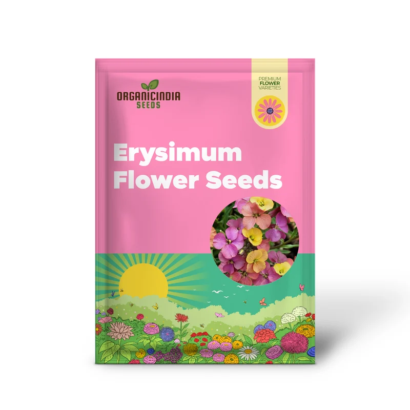 Erysimum Seeds (Amazing Hybrids Erysimum Seeds) - Vibrant Garden Flowers for Planting Enthusiasts