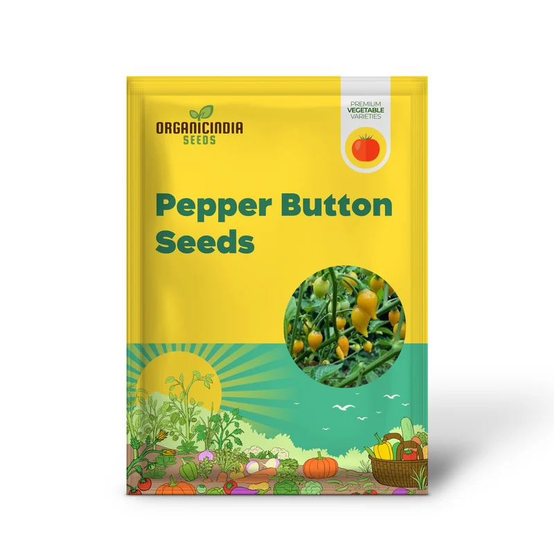 PEPPER BUTTON YELLOW Seeds for Your Gardening Success