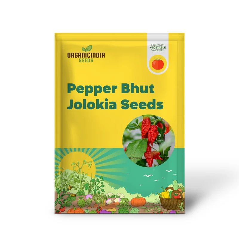 PEPPER BHUT JOLOKIA Seeds for Planting, Your Garden | Buy Seeds Online