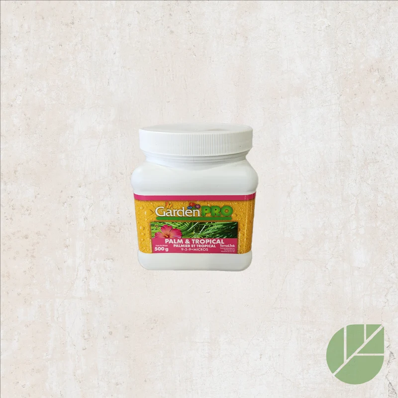 Garden Pro Engrais granulaire pour palmier et tropical 9-3-9
