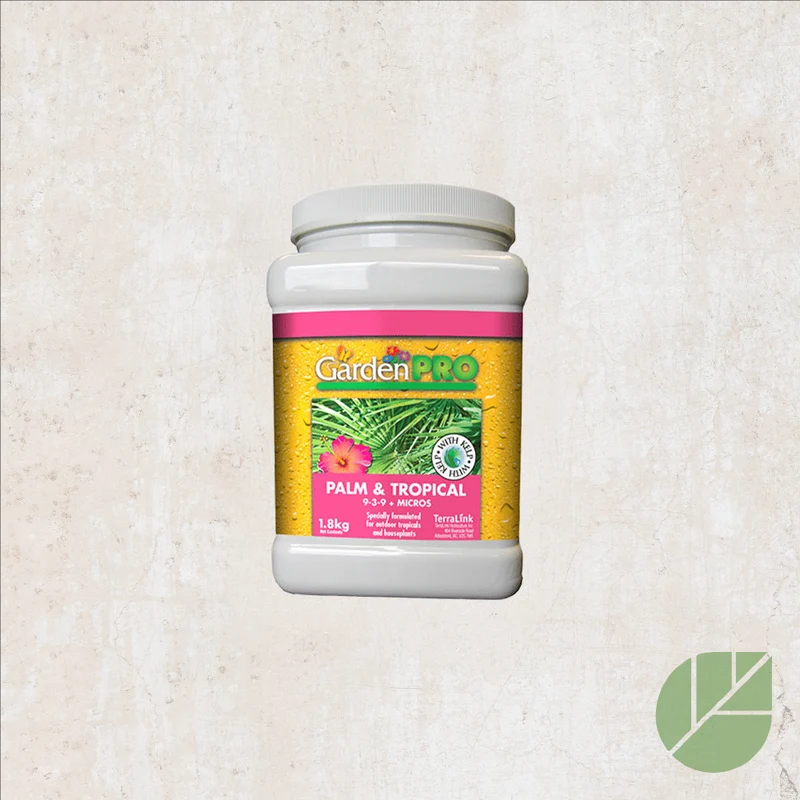 Garden Pro Engrais granulaire pour palmier et tropical 9-3-9