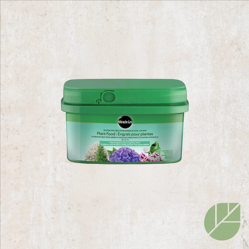 Engrais hydrosoluble Miracle-Gro® 28-10-10 pour conifères et plantes acidophiles