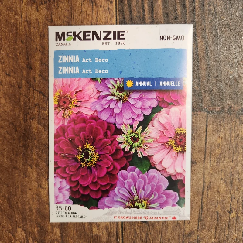 Mélange de zinnia 'Art Deco'