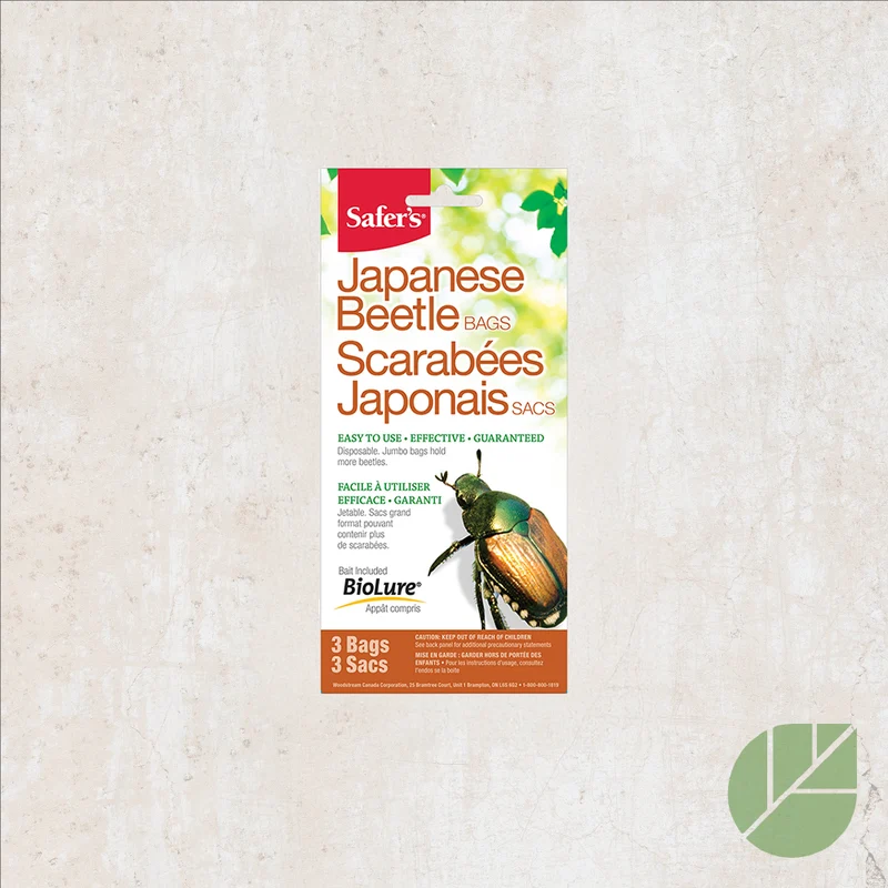 3 sacs de rechange pour piège à scarabées japonais Safer's®