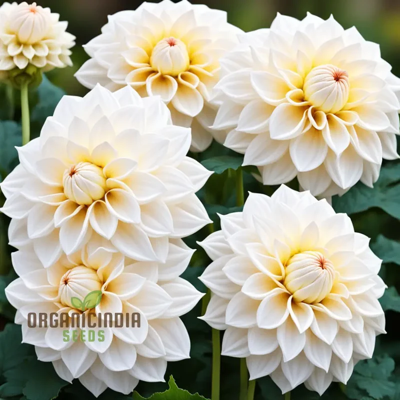 White Dahlia Seeds – Premium Garden Bloom Variety for Elegant Planting