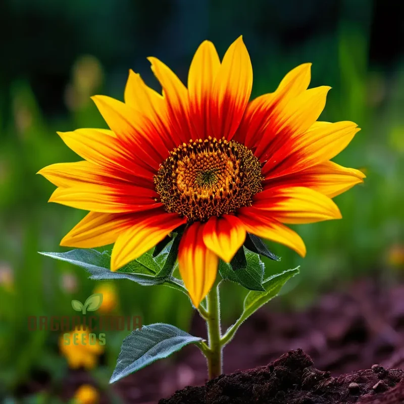 Golden Flame Aristate Flower Seeds - Fiery Yellow and Red Blossoms for Radiant Gardens