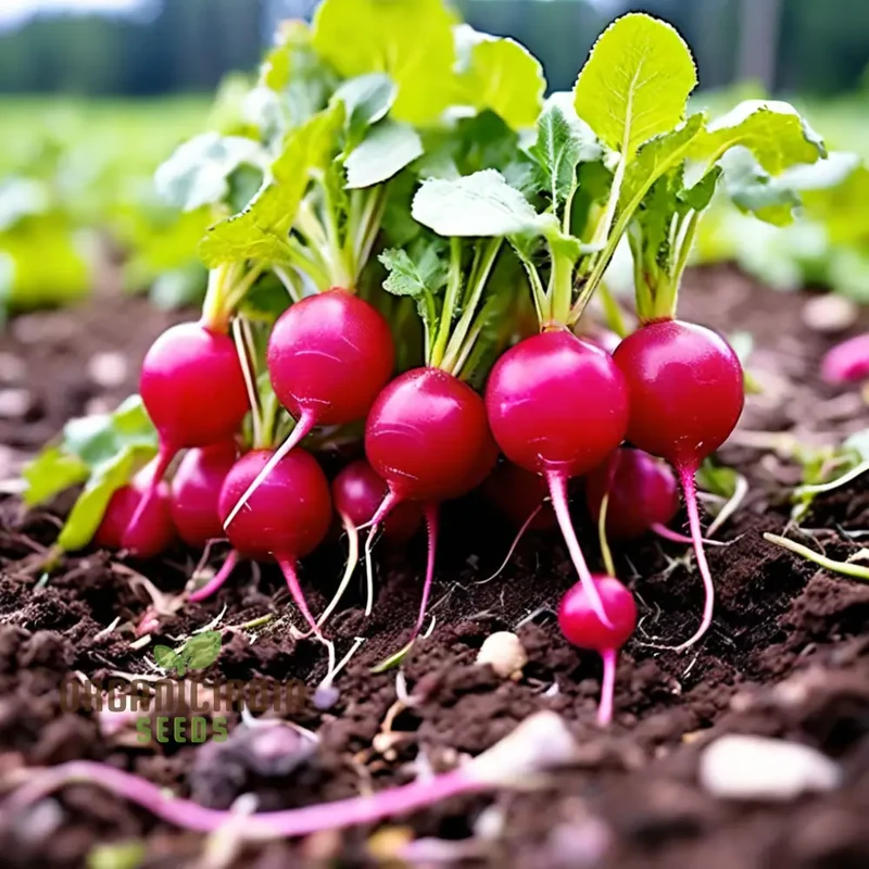 Organic Confetti Mix Cherry Radish Seeds, Organic Non-GMO, Heirloom Open Pollinated, Vegetable Gardening & Micro Greens Seeds For Planting