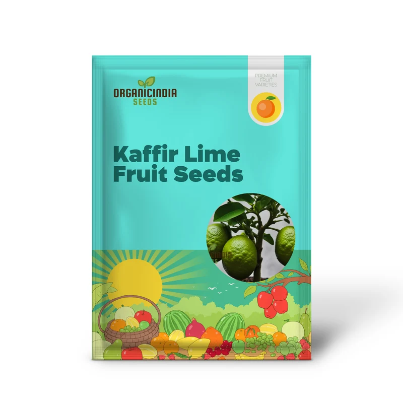 Cultivate Citrus Bliss, Kaffir Lime Tree Seeds for Your Lush Garden Oasis