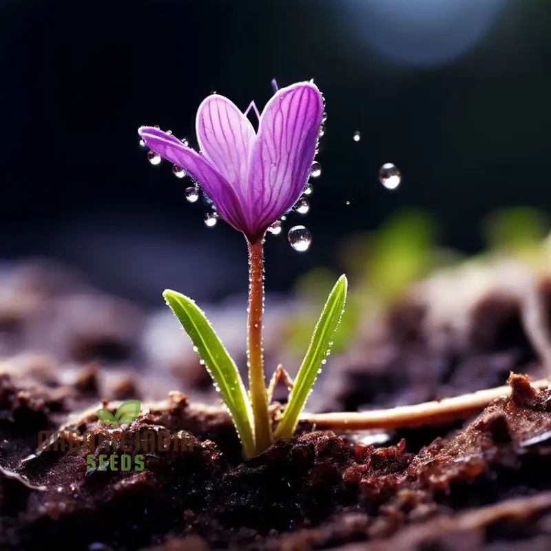 Pinguicula (Purple Butterwort) Carnivorous Plant Seeds – Unique Insect-Catching Flower Seeds for Gardening