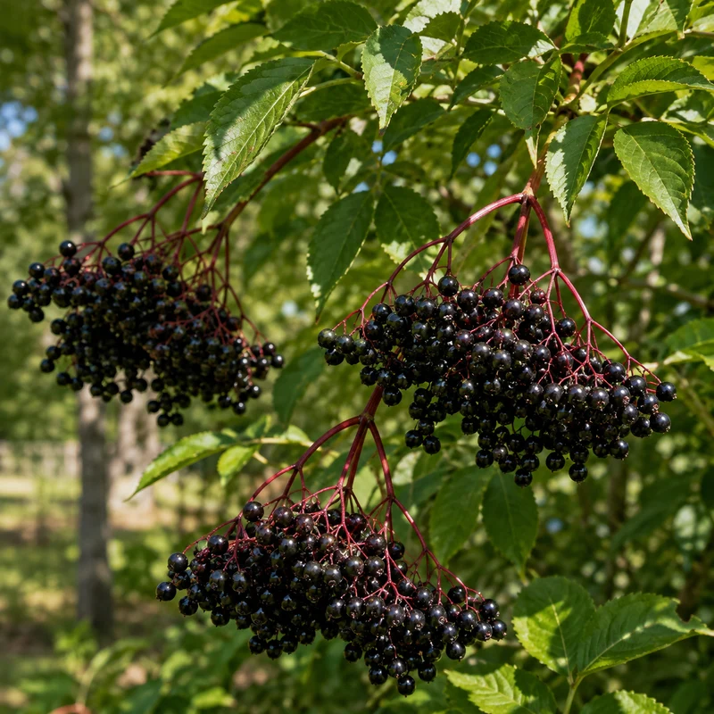Sureau du Canada ‘York’ ( Sambucus canadensis ‘York’)