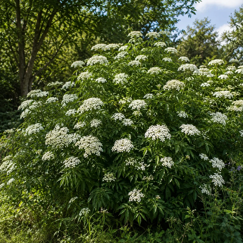 Sureau du Canada ‘York’ ( Sambucus canadensis ‘York’)