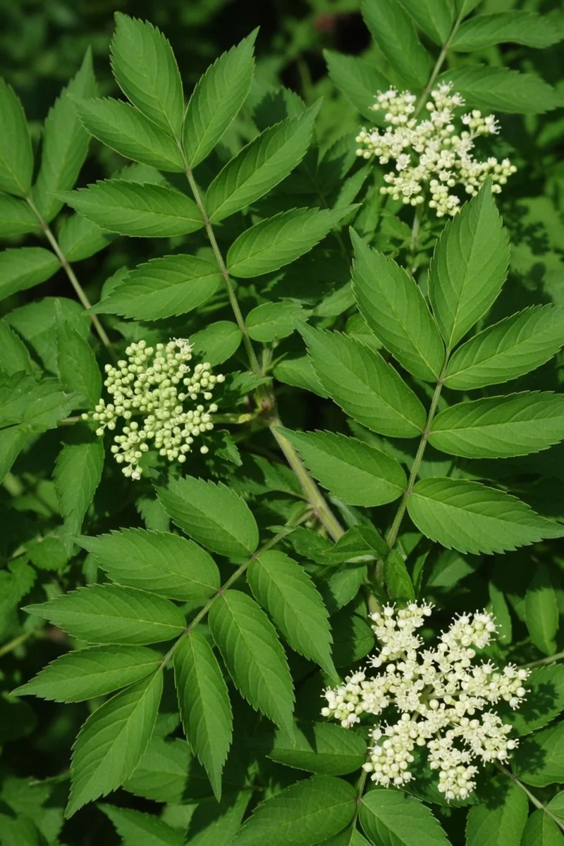 Sureau du Canada ( Sambucus canadensis )