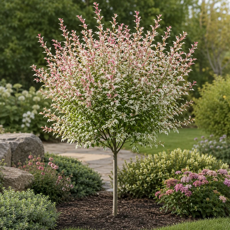Saule Flamingo ( Salix integra ‘Flamingo’)