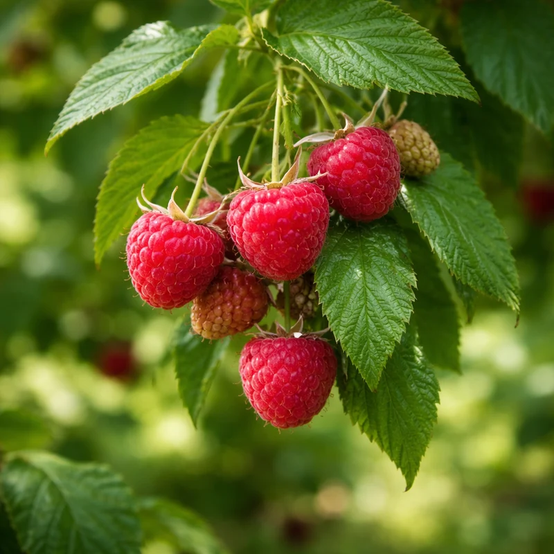 Framboisier ‘Pathfinder’ ( Rubus idaeus ‘Pathfinder’)