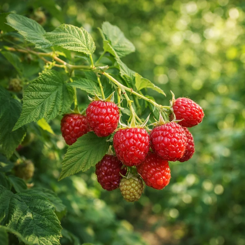 Framboisier ‘Nova’ ( Rubus idaeus ‘Nova’)