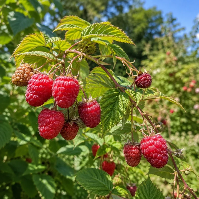 Framboisier ‘Eden’ ( Rubus idaeus ‘Eden’)