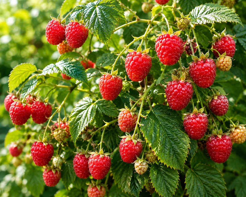 Framboisier ‘Cowichan’ ( Rubus idaeus ‘Cowichan’)
