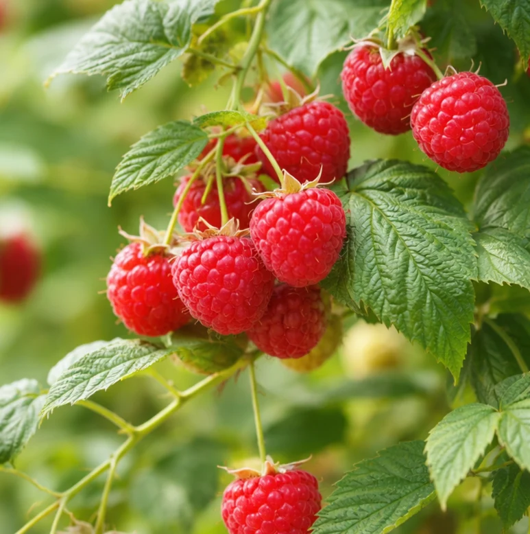 Framboisier ‘Boyne’ ( Rubus idaeus ‘Boyne’)