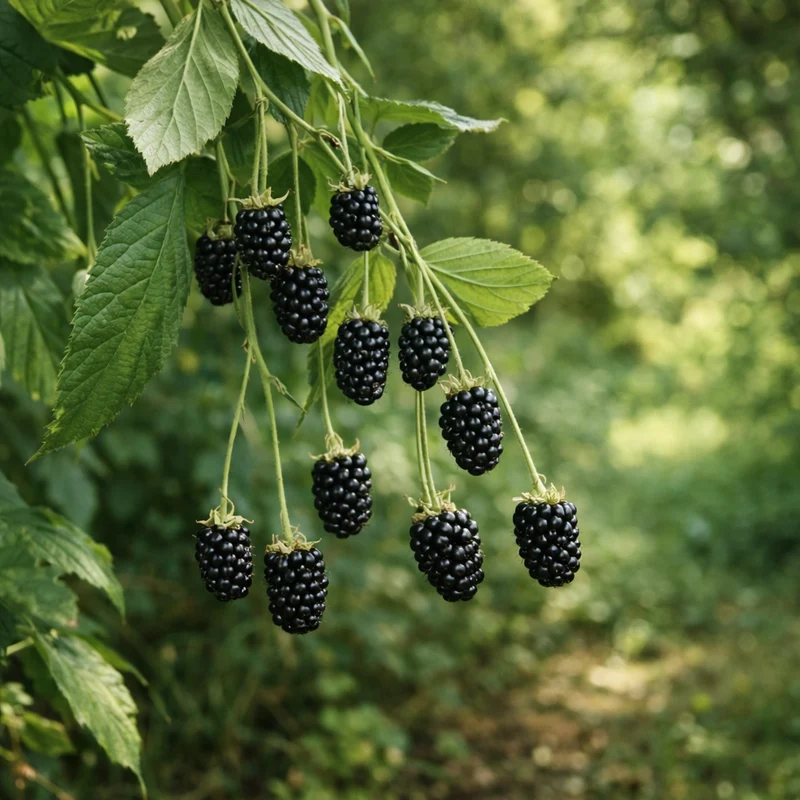 Mûrier nain ‘Baby Cakes’ ( Rubus fruticosus ‘Baby Cakes’)