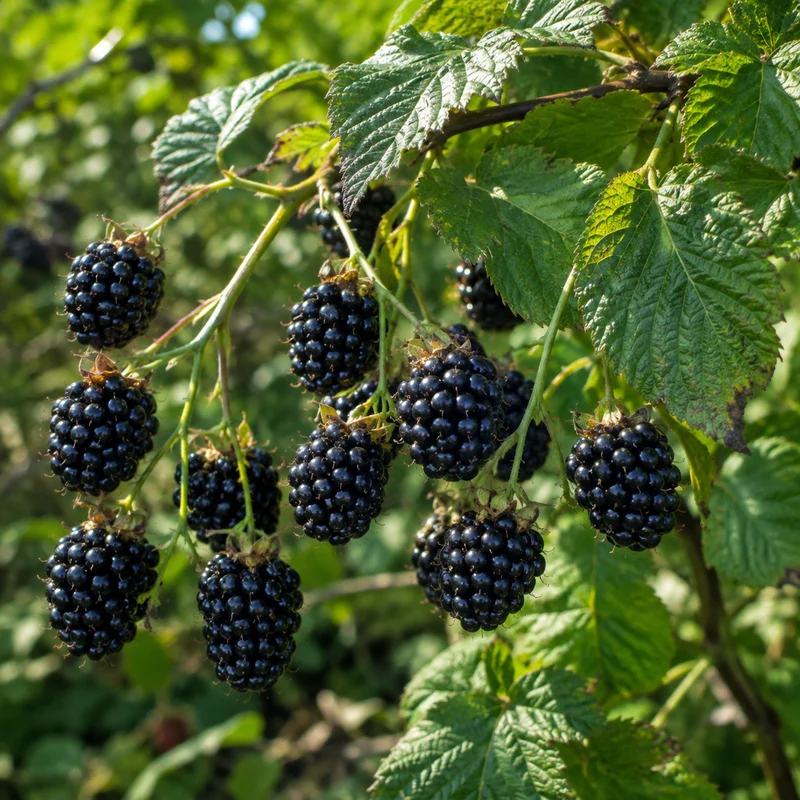 Mûrier sans épines ‘Apache’ ( Rubus fruticosus ‘Apache’)