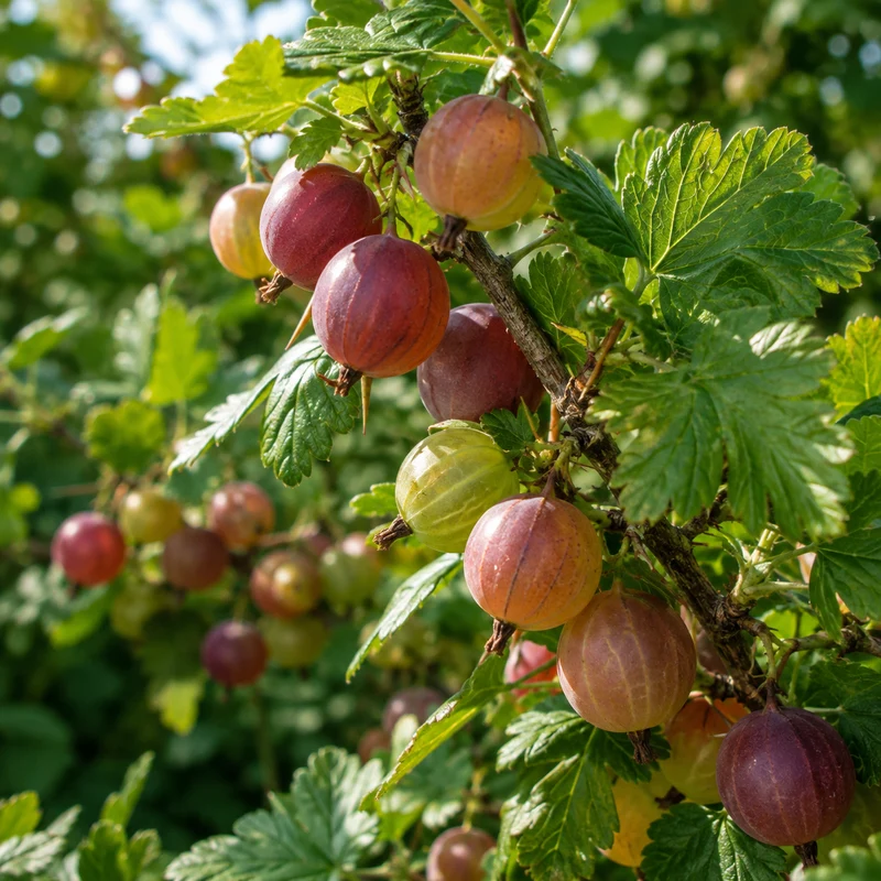Groseillier à maquereau ‘Jahn's Prairie’ ( Ribes uva-crispa ‘Jahn's Prairie’)