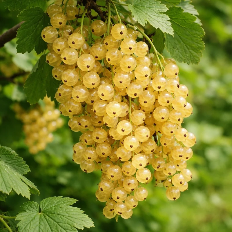 Gadellier blanc ‘White Pearl’ ( Ribes rubrum ‘White Pearl’)