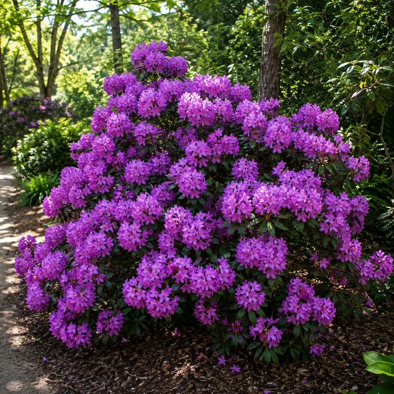 Rhododendron ‘P.J.M. Compact’ ( Rhododendron ‘P.J.M. Compact’)