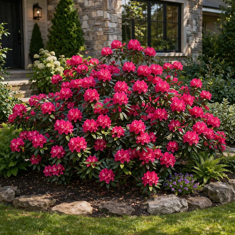 Rhododendron ‘Nova Zembla’ ( Rhododendron ‘Nova Zembla’)