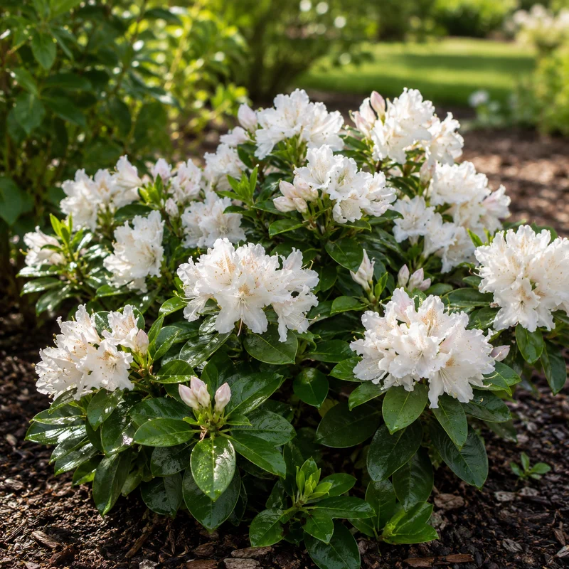 Rhododendron ‘Cunningham's White’ ( Rhododendron ‘Cunningham's White’)