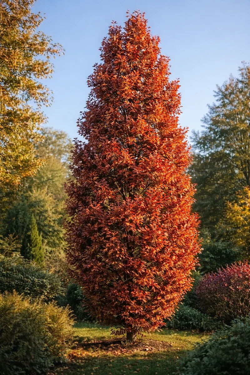 Quercus × Crimson Spire