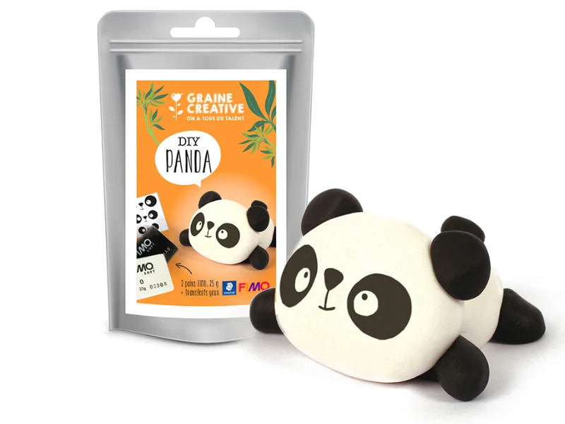Mini Kit FIMO - Le Panda