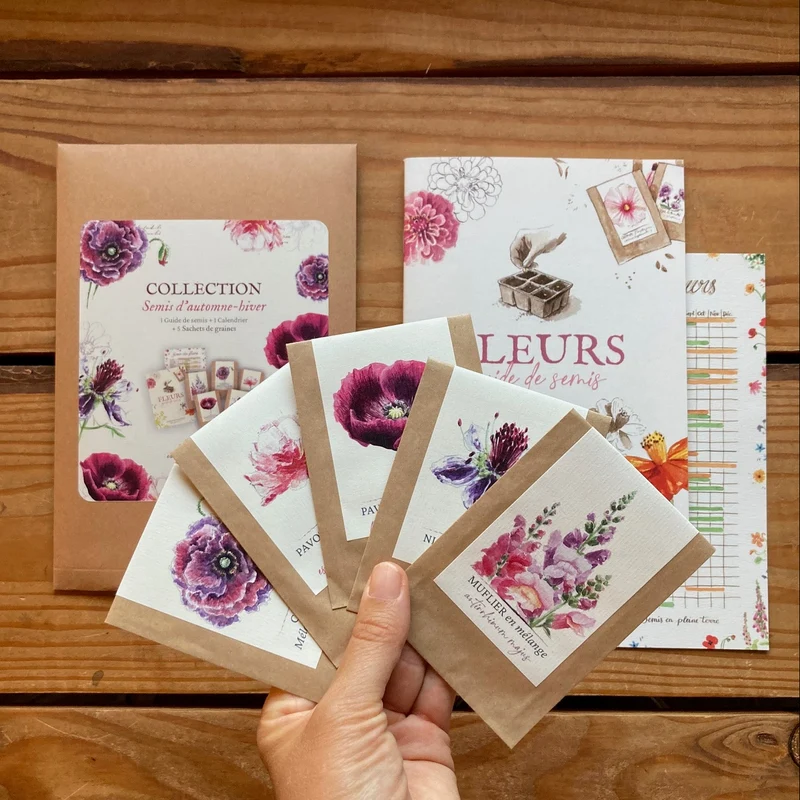 Coffret "Semis d'automne-hiver" • Collection Cadeau