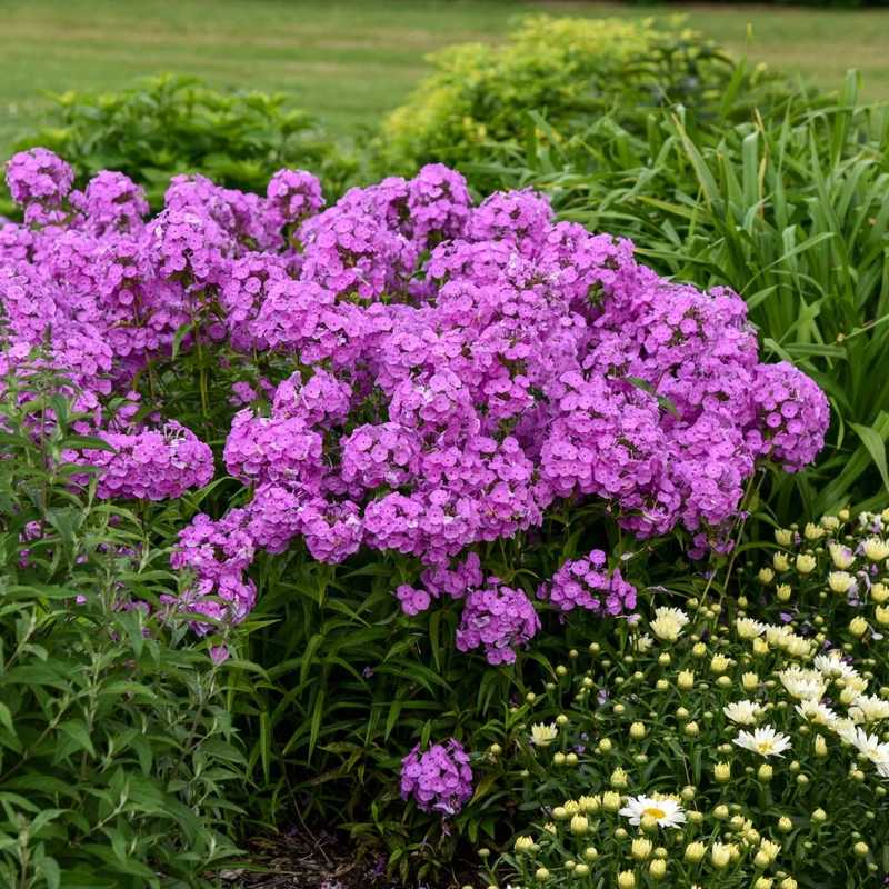 Phlox paniculata 'Fashionably Early Flamingo' – Phlox paniculé