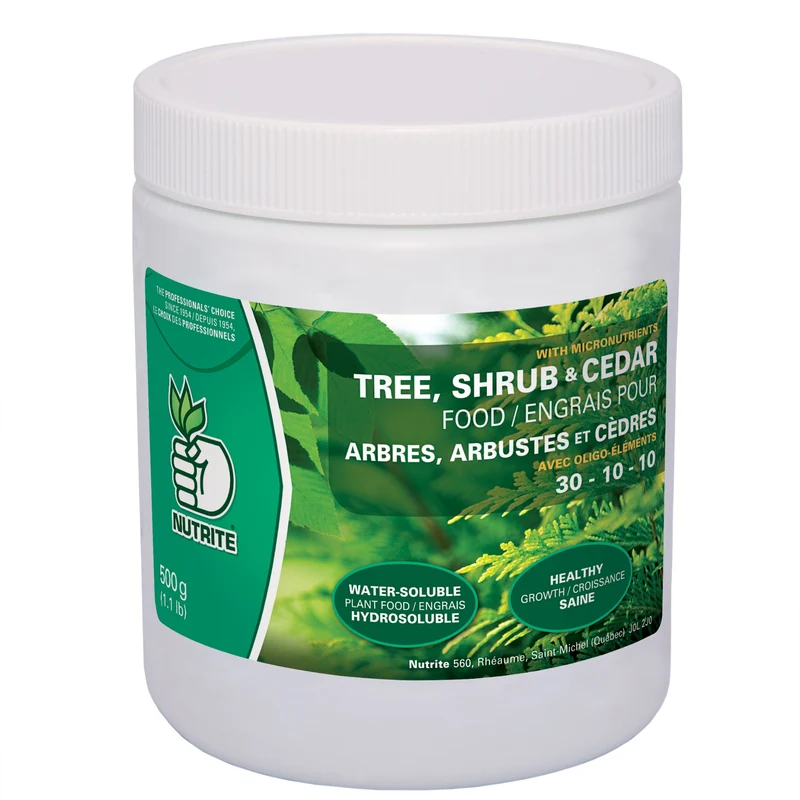 Engrais pour cèdres et conifères 30-10-10 Nutrite